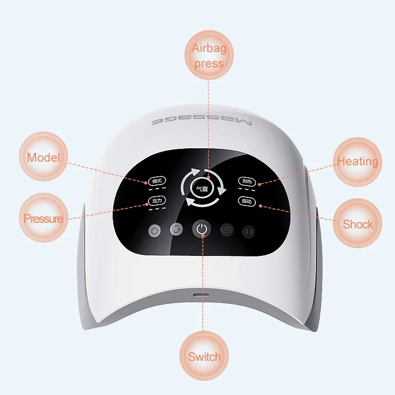 

Новое поступление, массажер для колена, давление воздуха, вибрация, тепло, высокочастотная вибрация, устройство для облегчения боли с 3D оберткой