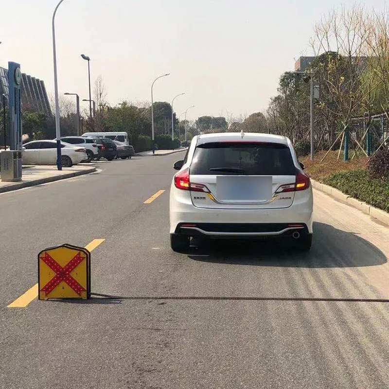 Koojn X-Type Explosief Knipperend Waarschuwingslicht Kofferbak Noodbarrière Bord Achter Waarschuwing Driehoek Bord