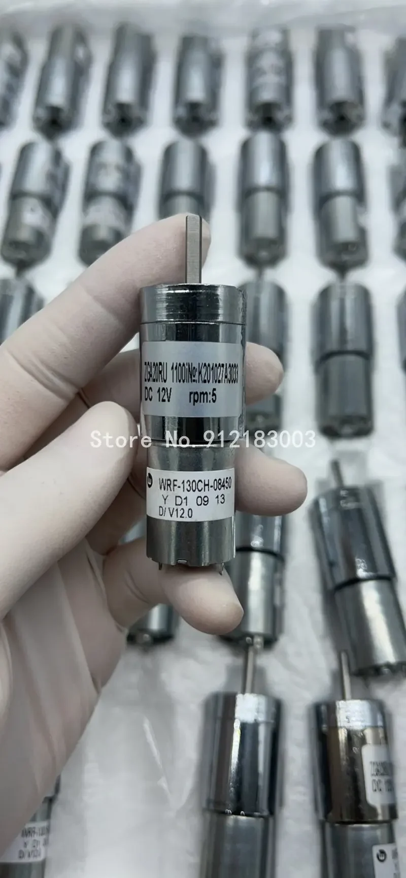 Best Quality 10 Pieces Zga20ru 1100i Zga20ru/I1100 Ink Key Motor Wrf-130ch-08450 12v 5rpm Mitsubishi Ink Fountain Motor