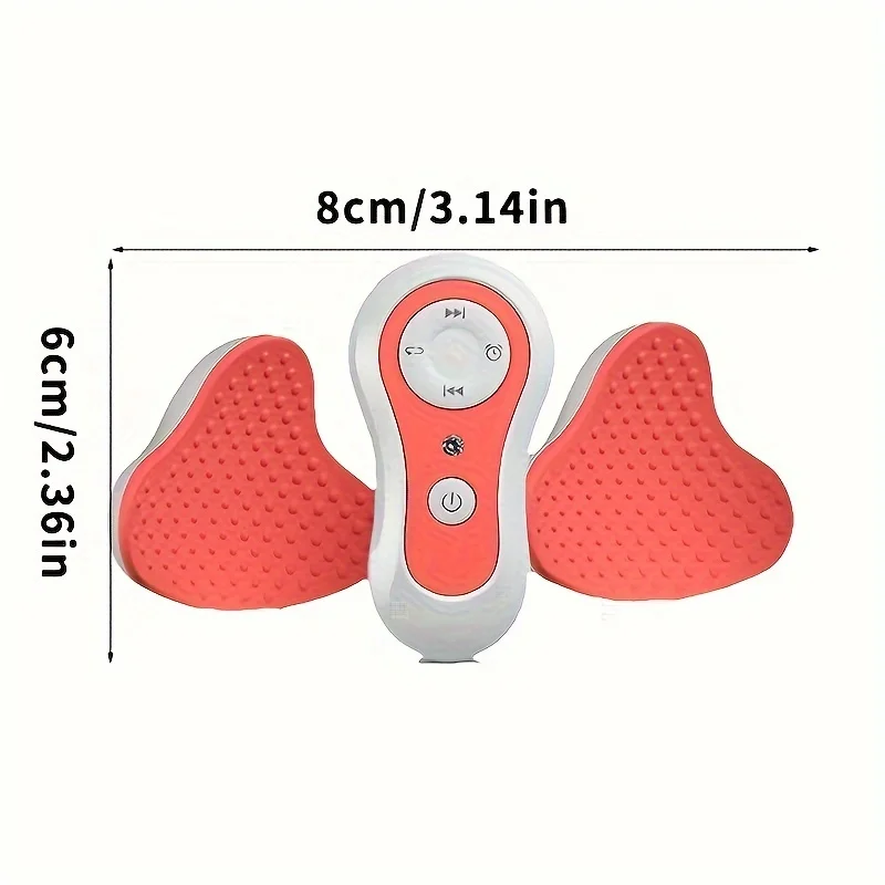 Home Breast Massager Rechargeable Beauty Device Chest Massager Close-fitting Instrument Thin