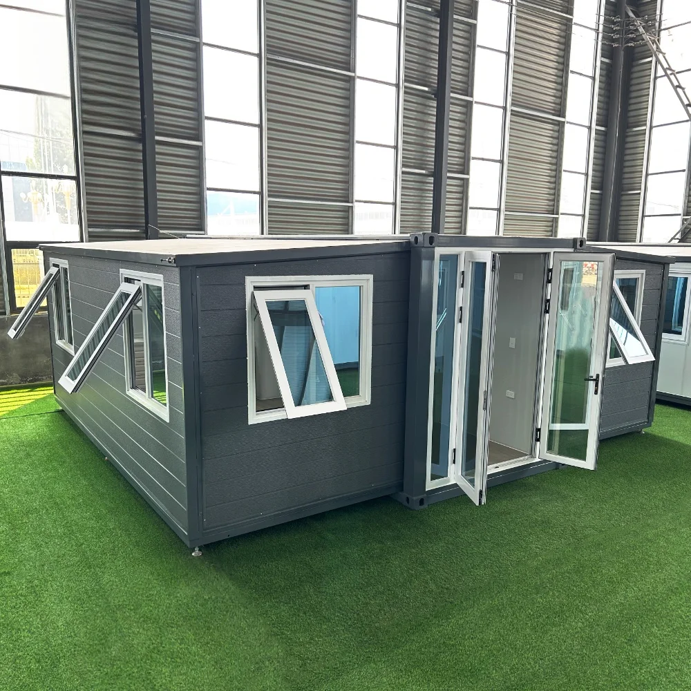 Ready to Live In 20ft 40ft Expandable Container House Folding Prefab Home with Kitchen Bathroom for Travel Camping or Daily Use