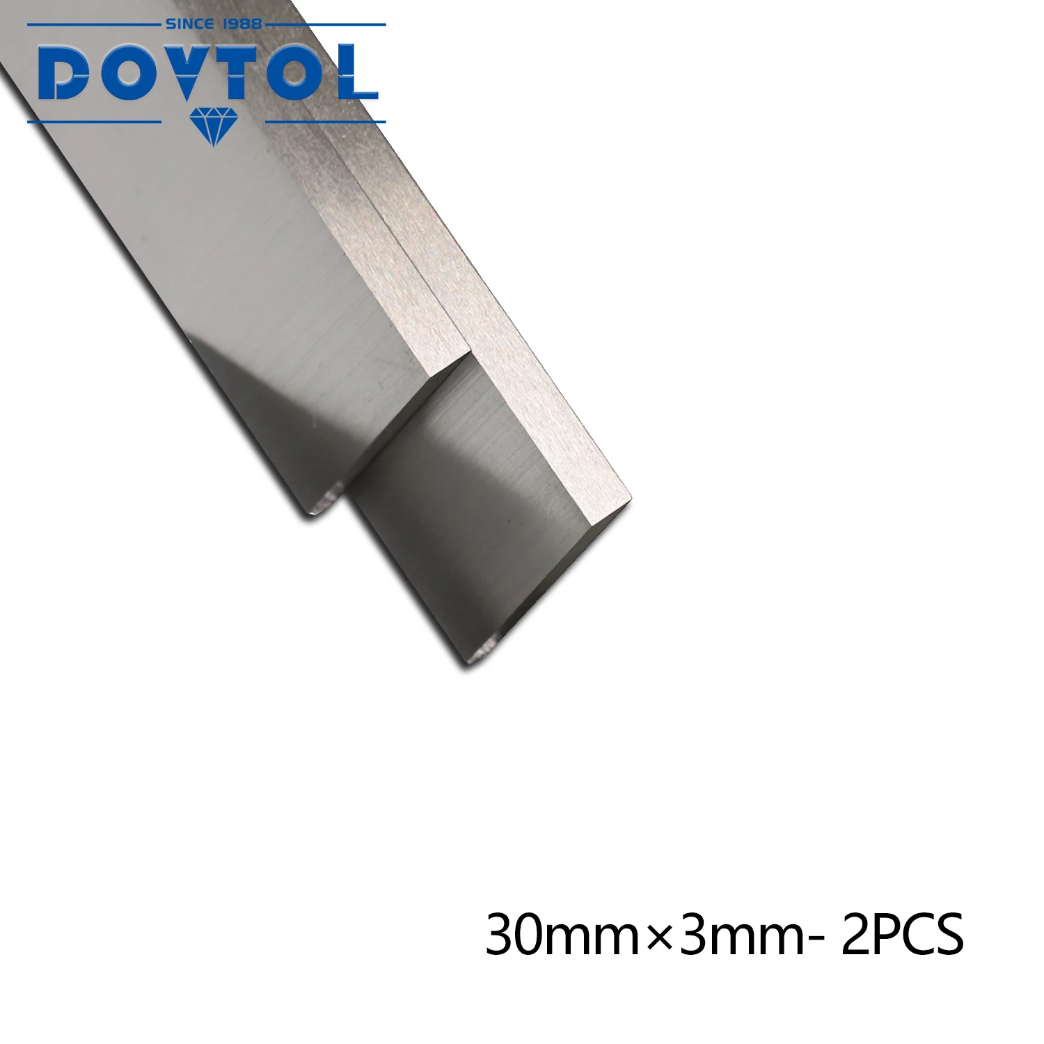 Cuchillas cepilladoras y Jointer industriales de 250x30x3mm, repuesto para todas las Cepilladoras de 250mm de espesor, 2 uds.