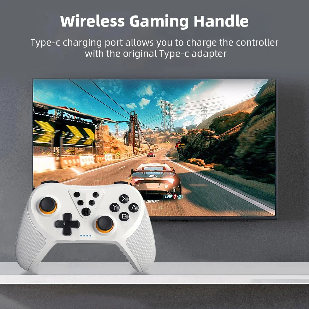 T37 Game Console Wireless Handheld Controllers Video Game Stick Compatible For Switch/Lite/OLED Console