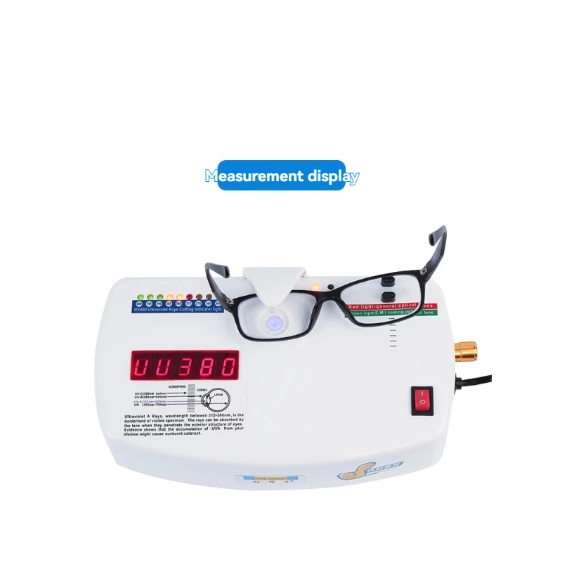 Lens radiation protection tester, multi-functional ultraviolet tester, eyewear equipment and instruments, UV400 tester