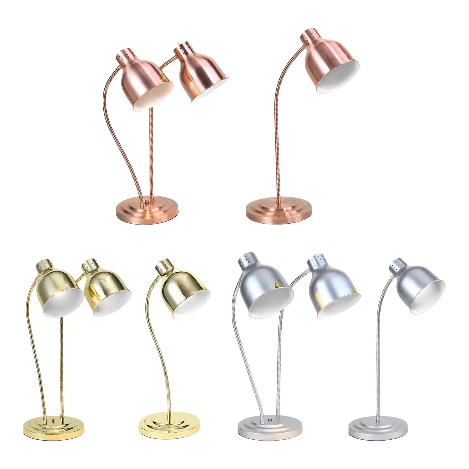 مصباح تسخين الطعام، مصباح تسخين الطعام بدون لمبات، مصباح حرارة كهربائي لتقديم الطعام للمطبخ، طعام مقلي، كافتيريا، دجاج