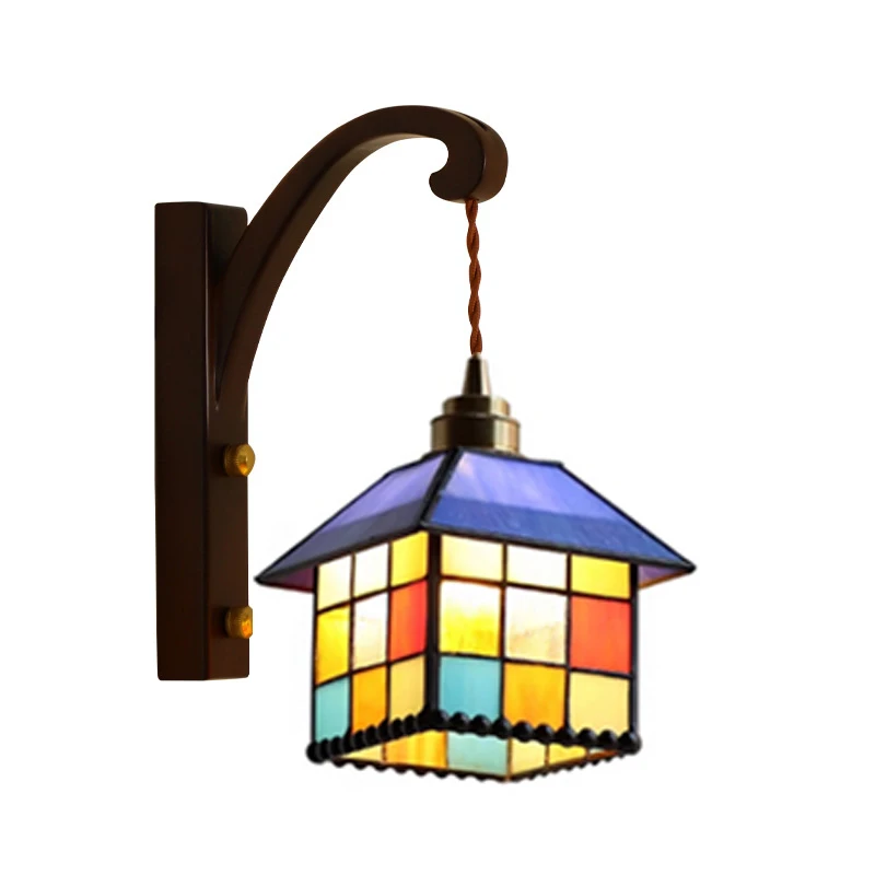Retro Tiffany kroonluchter plafondlampen woonkamer hanglamp decoratie eetkamer slaapkamer keuken loft hanglamp