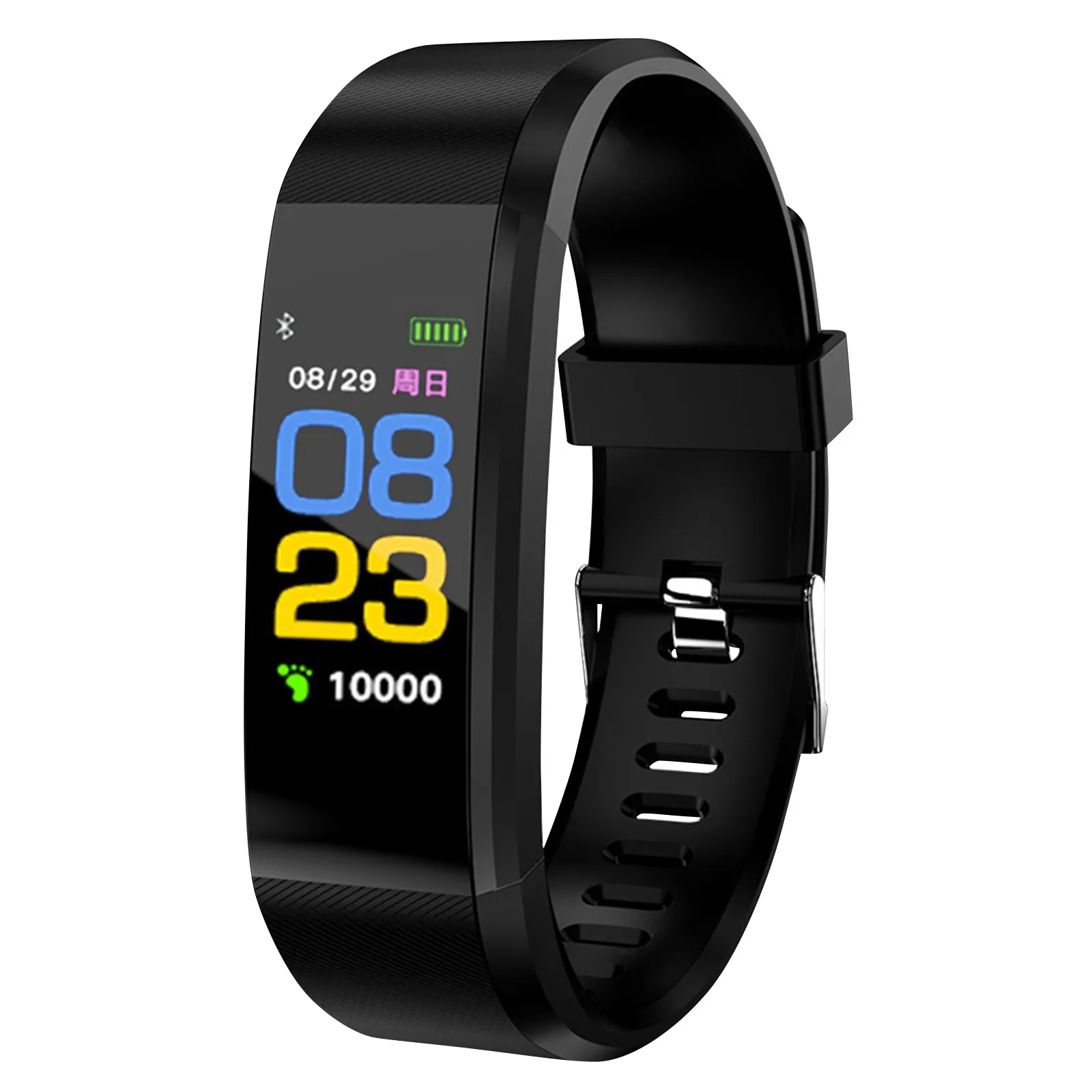 Waterproof NFC Smart Bracelet Sleep Detection Heart Rate Blood Pressure Blood Oxygen Sports Pedometer Watch