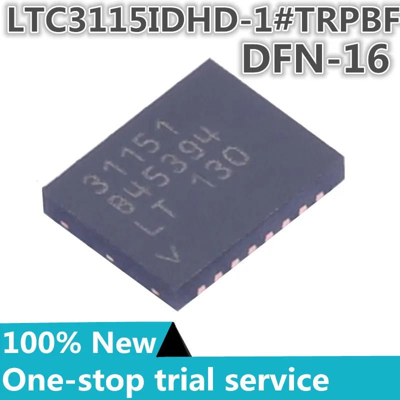 

2-100pcs %New original LTC3115IDHD-1 LTC3115IDHD-1#TRPBF Silk screen 31151 DFN-16 Boost DC-DC power chip