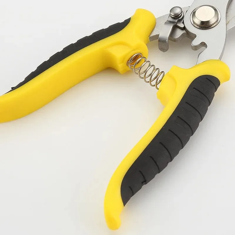 1PC Stainless Electrician Scissors Multifunction Manually Shears Groove Cutting Wire And Thin Steel Plate Hand Tools