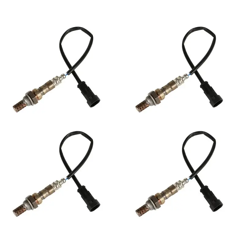 

4X Motorcycle O2 Oxygen Sensors 27690-08 For Davidson 2007-2012 Sportster 1200 883 Touring Electra King Street-A74F