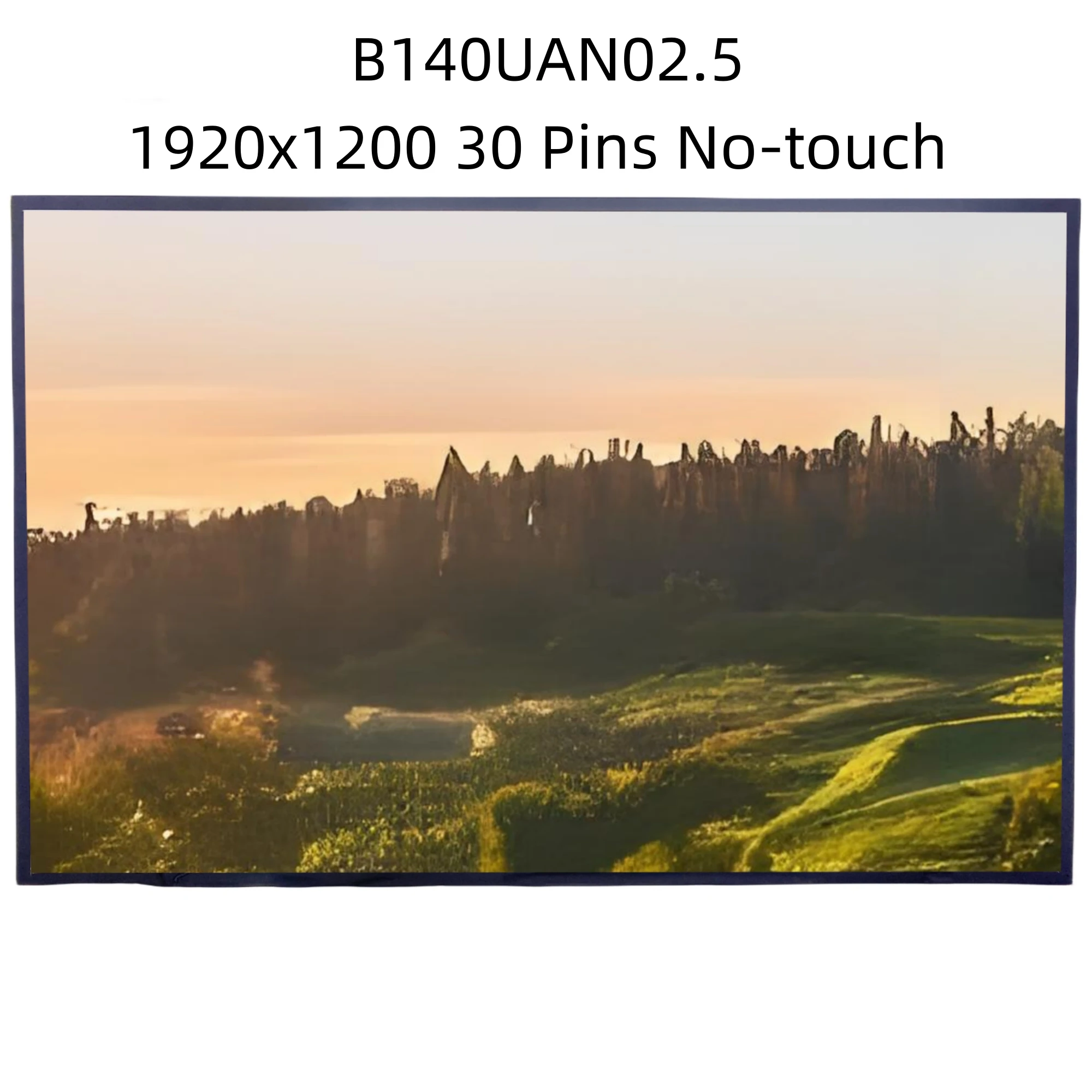 

B140UAN02.5 14,0-дюймовая матричная панель для замены экрана ноутбука, ЖК-дисплей, НОВЫЙ