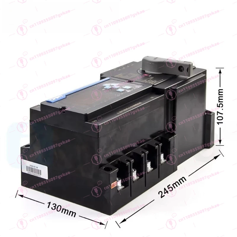 

Двухпозиционный переключатель питания 4P 125А 250А 400А 630А с панелью управления и дисплеем для промышленного, коммерческого и домашнего распределения электроэнергии