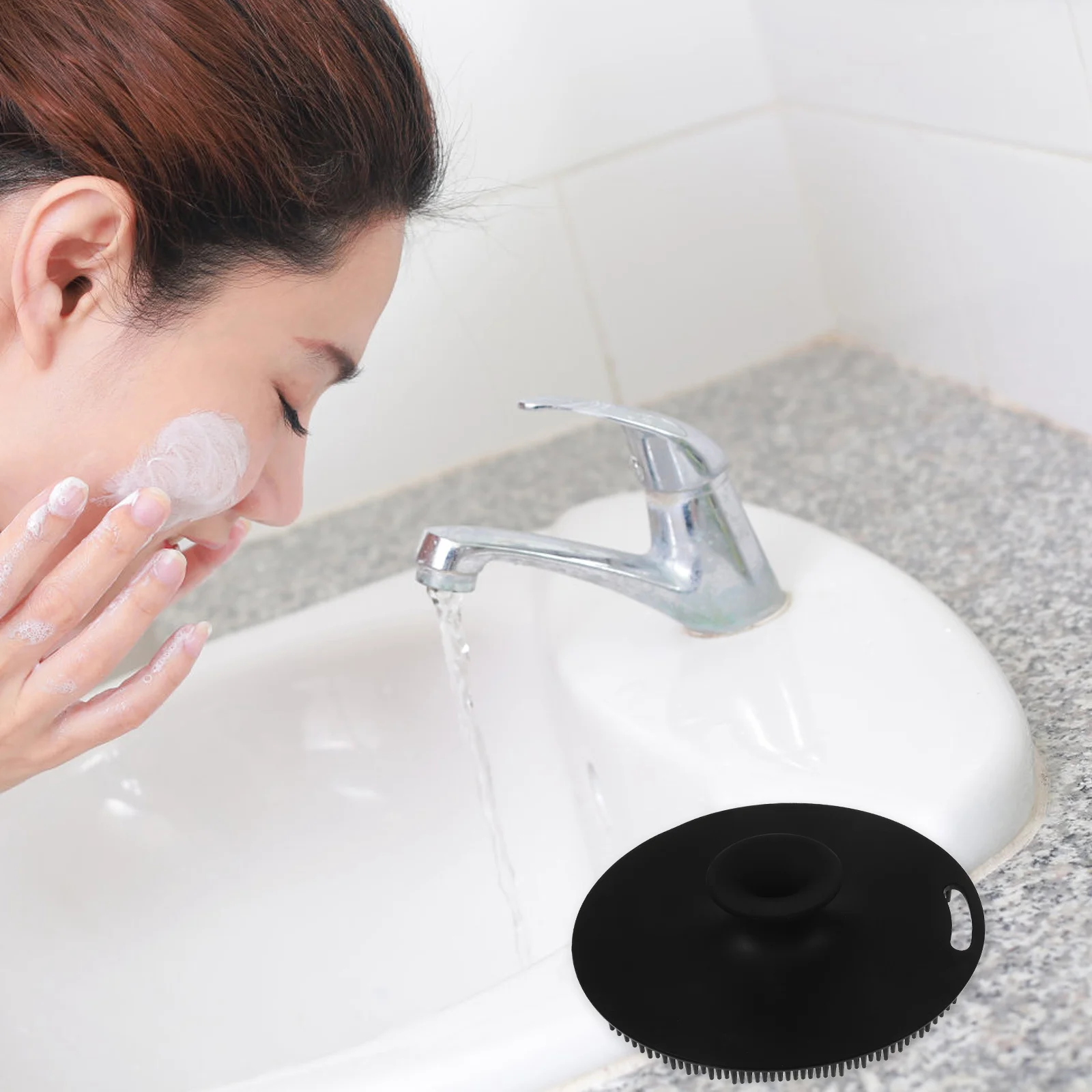 Brosse de nettoyage du visage en Silicone, exfoliant doux pour le corps du visage, nettoyage en profondeur, pour l'élimination des points noirs, épurateur du visage