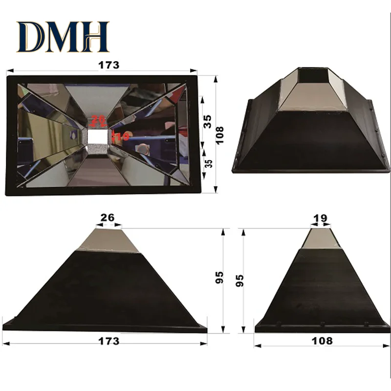DIY Led Projector Concentrated Cup Reflection Cup  7inch