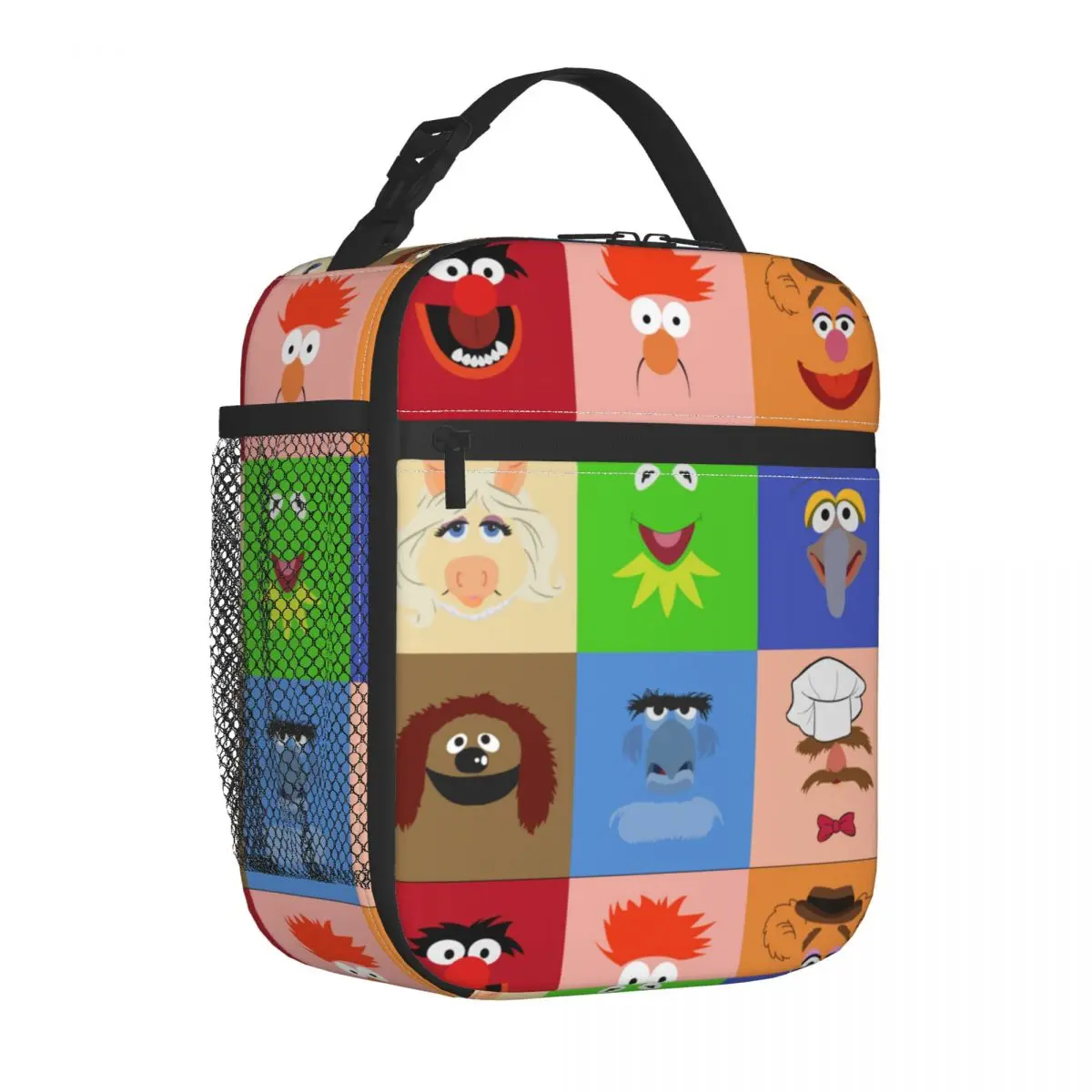 Muppets Active Insulated Lunch Bags Thermal Meal Container Large Tote Lunch Box Food Bag Work Outdoor