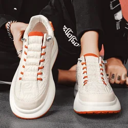 Men's shoes spring all the Chinese wind a slip-on Forrest Gump shoes men's sports running thick sole increase High daddy shoes