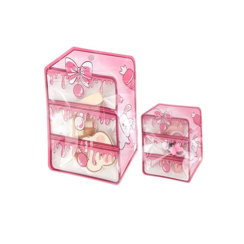 

Cute Cartoonins Zipper Self-Sealing Bag for Jewelry Hair Clips Storage and Packaging Holiday Snacks Candy Small Gift Bags