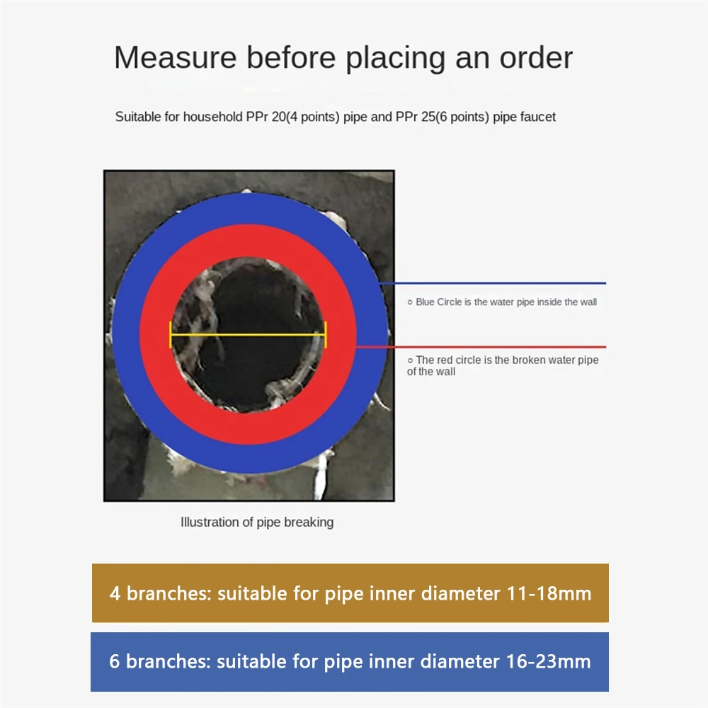 Plumber Tool Water Pipe Repair Hand Reamer Set Faucet Broken Pipe Extractor Triangle Valve Broken Pipe Broken Wire Extractor