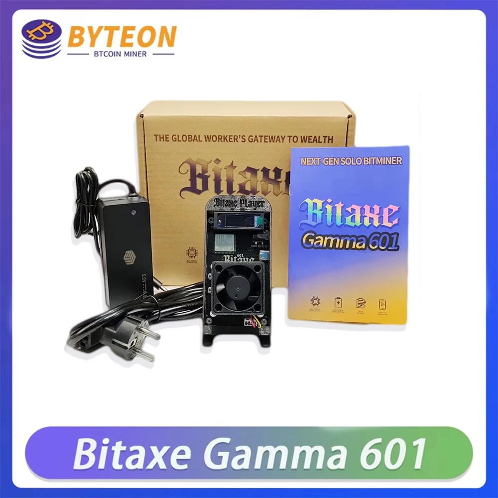 

Новые биткойн-майнеры Bitaxe Crypto Miner BTC Miners Gamma 601 1.2TH/S от Antminer S21 Solo для домашнего использования BSV, BCH с блоком питания