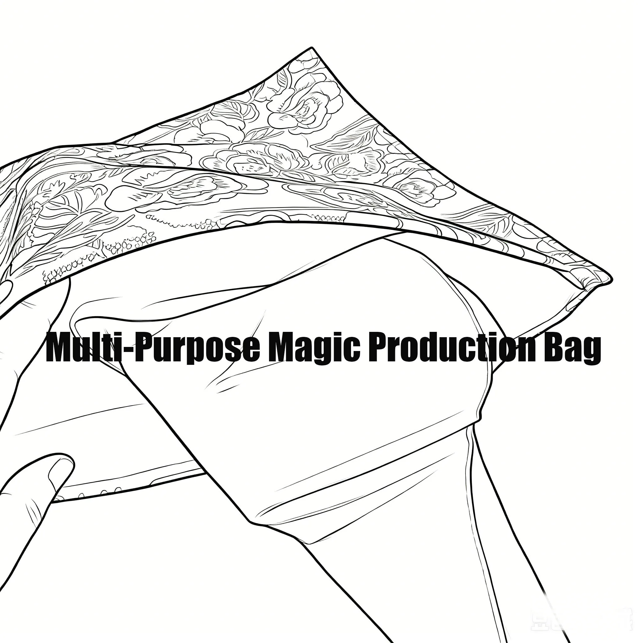 

Multi-Purpose Magic Production Bag Vanishing & Appearing Prop for Stage, Party Performances, and Fun Magic Tricks Magician