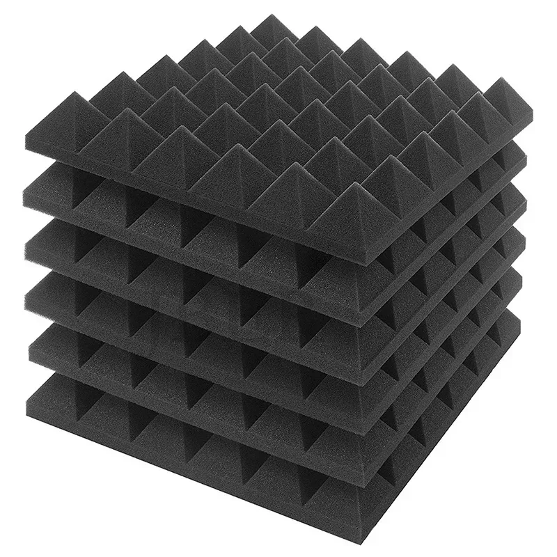 

6pcs 300x300x50mm Soundproofing Panel Studio Acoustic Panel Soundproofing Foam Panel Sound Treatment Studio Room Wall Panels