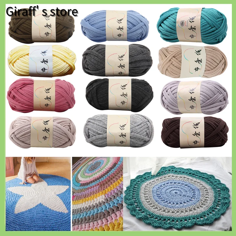 Coton de Lait Mon Expérience avec le Fil Tricoté Main pour Tapis et Couvertures Épaisses