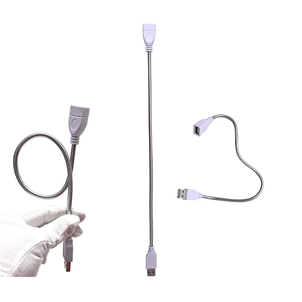 

5 pcs Usb Night Light Led Super Bright Mini Lamp Portable Eco-Friendly Flexible 30Cm Extension Bendable Lamp For Laptop