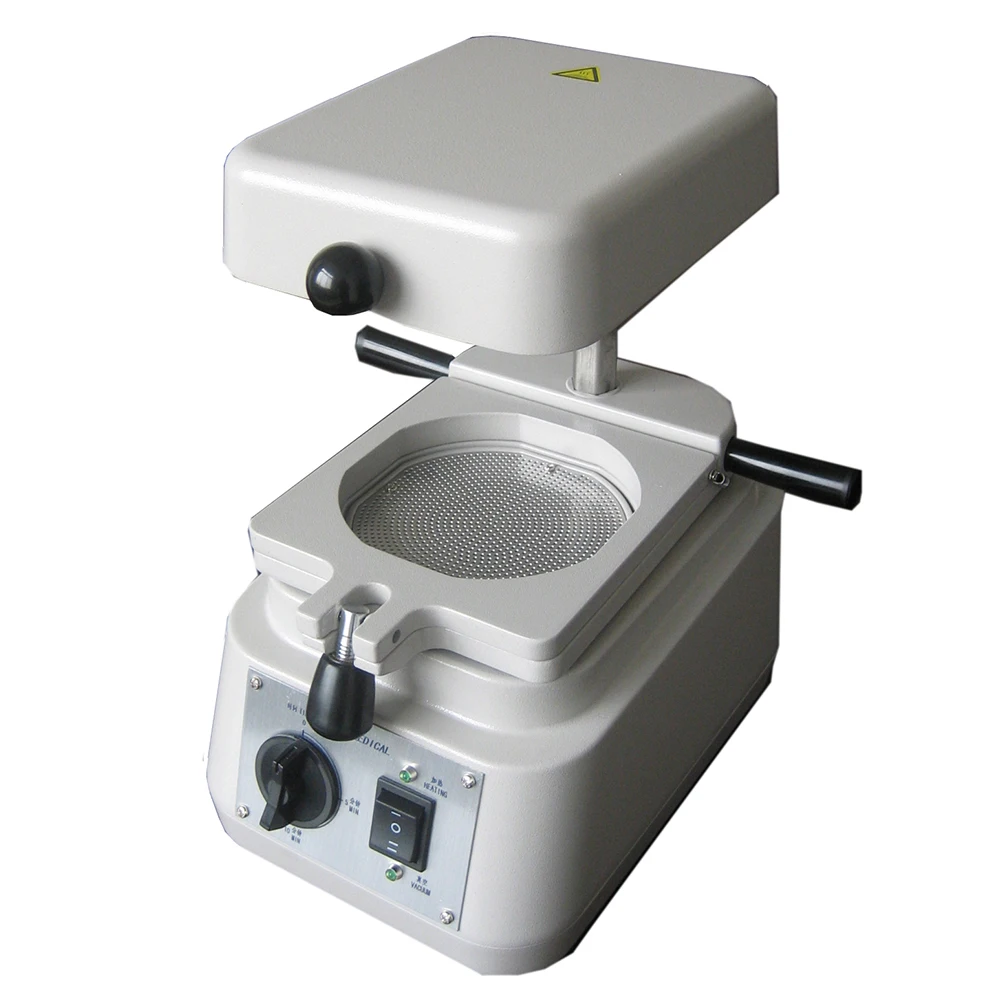 Dental Lab Round/Square Thermoplastic Sheets Vacuum Forming & Molding Machine