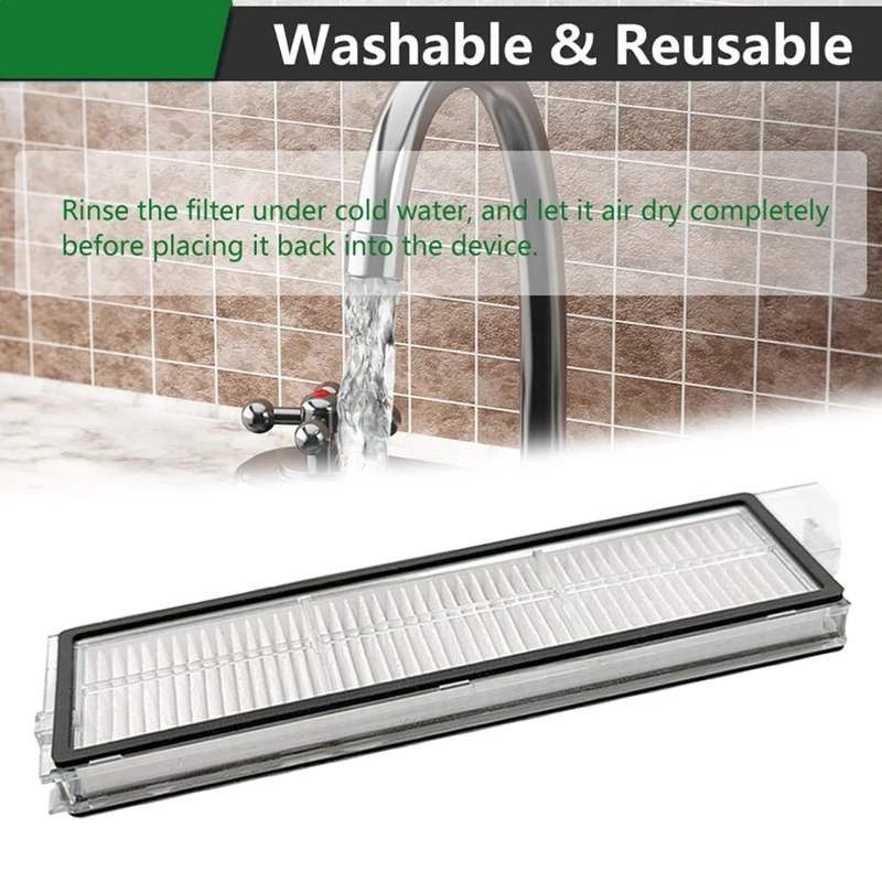 فلتر بديل لروبوروك ، فلاتر قابلة للغسل ، أجزاء فراغية روبوت ، S8 Maxv Ultra G20S S8pro Maxv ، 12