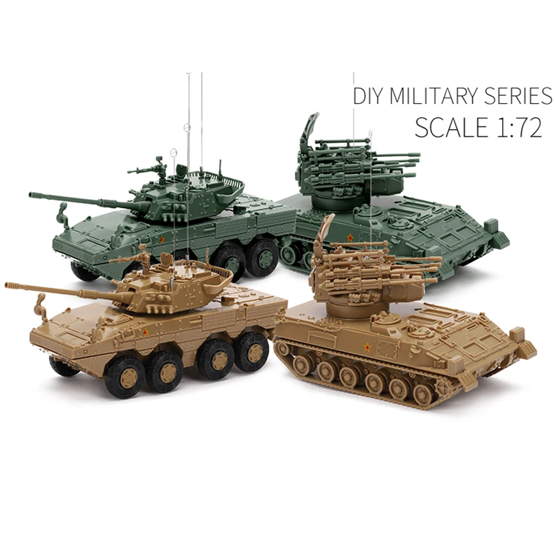 1/72 1:72 armia rosji S-300 9 k72 RT-2PM BM-30 rakietowy pojazd opancerzony Puzzle cysterna Model zabawki militarne