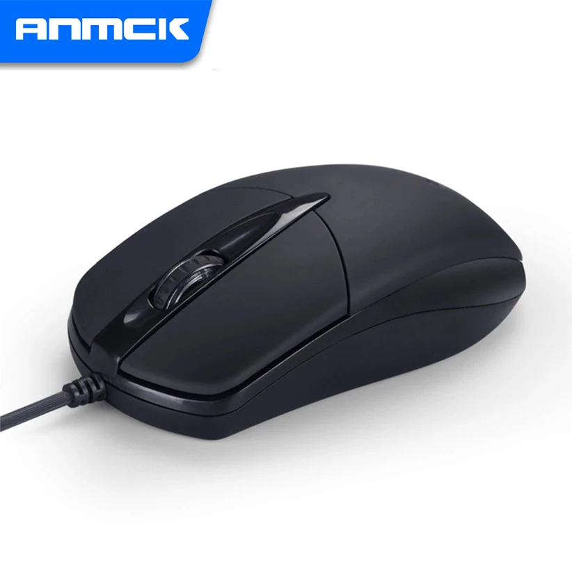 Проводная оптическая мини-мышь Anmck, USB, 1200DPI