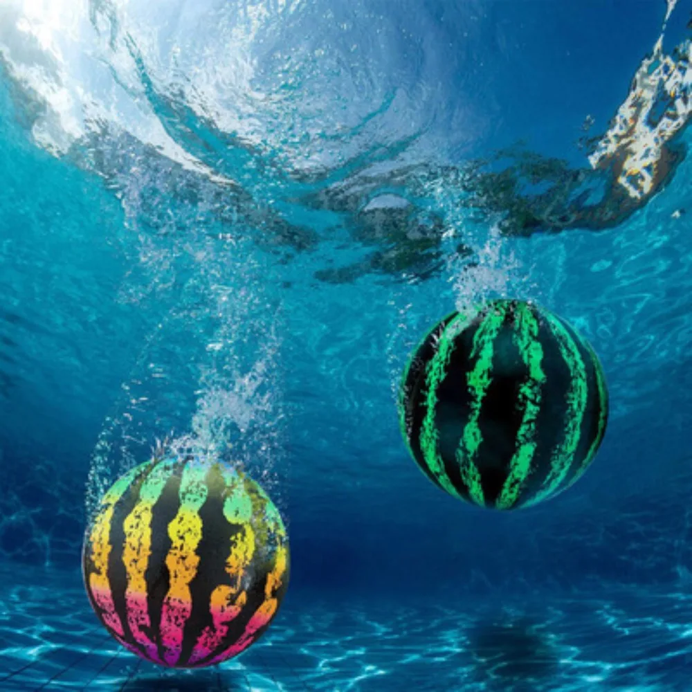 

Underwater Inflatable Watermelon Ball Toy Summer Pool Beach Water Play Toy Fillable Water Ball Underwater Games Diving Swimming