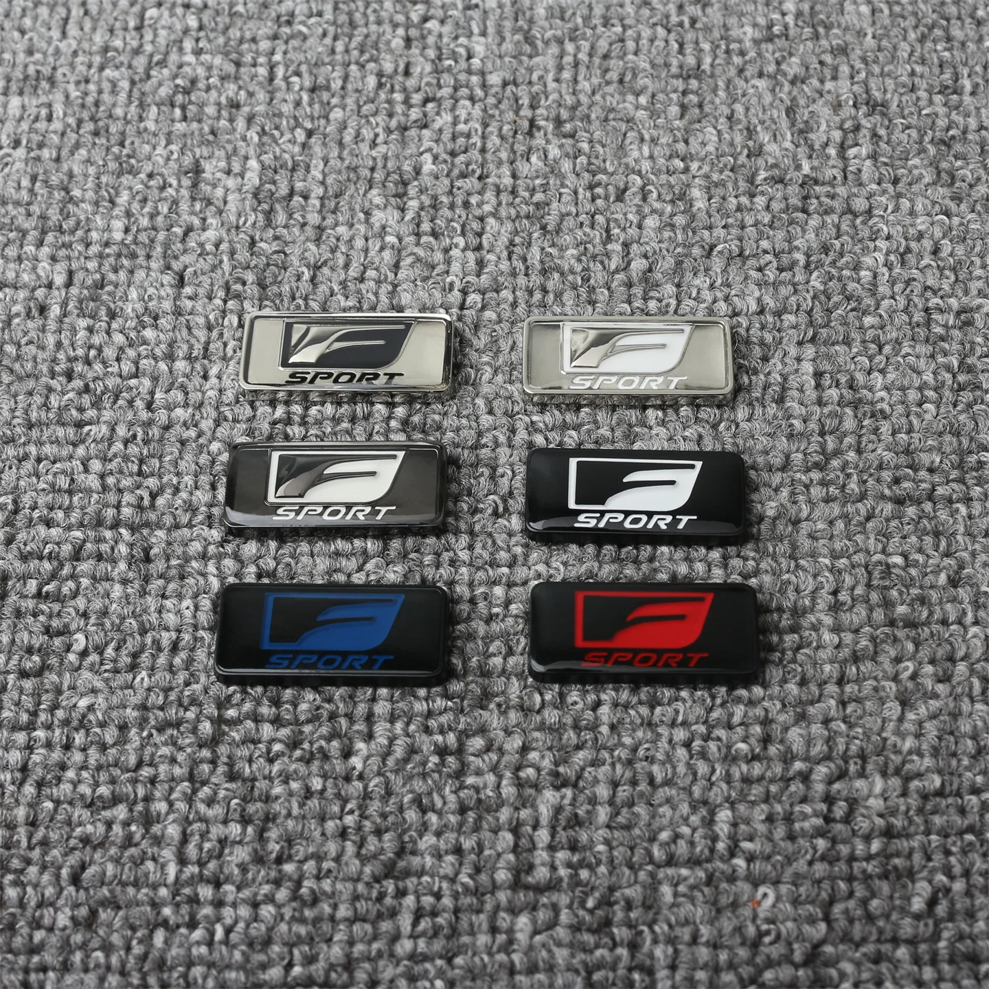  ES IS500 RX270 FSPORT Steering Wheel Emblem Car Interior Decoration Sticker Metal Material for Modification