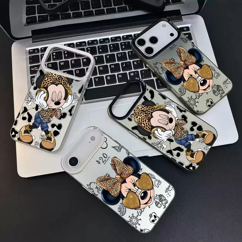 Casing Ponsel Kartun Minnie Mouse Untuk Huawei Honor X6B X7B X8A X9C Smart 90 50 70 200 400 Pro Lite P30 P40 Pro Hard IMD Cover