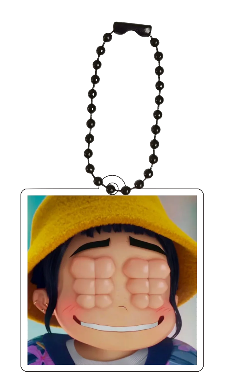 アニメ Kpop デモンハンターズ サジャボーイズ ゾーイ ミラ ルミ スーパースター アクリルキーホルダー アンターズ HUNTR/X ベイビー セルフキーリング ハンター-X バッグペンダント