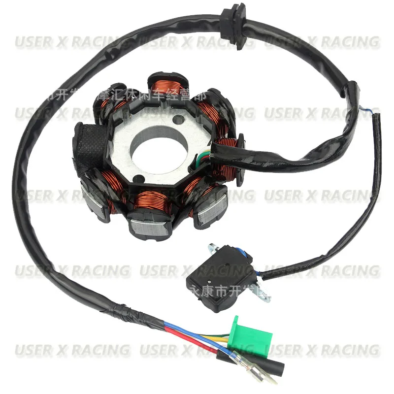 USERX Universal Motorcycle Accessories Engine magneto stator coil For Scooter ATV GY6 125cc 150cc QMJ152 QMJ157