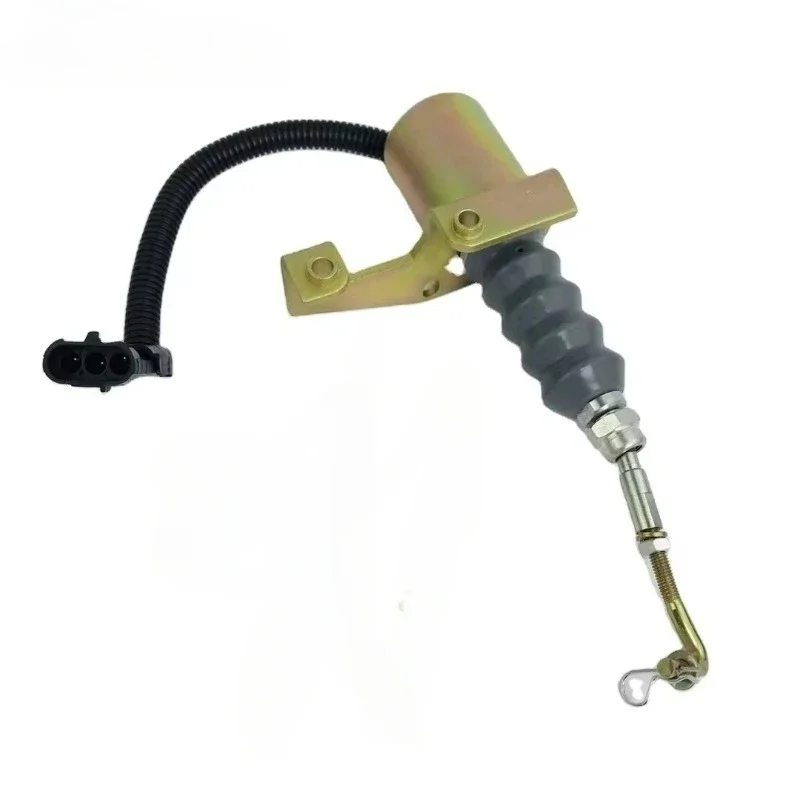 12V Fuel Shutoff Solenoid Stop Solenoid SA-3742-12 3932017 For Deutz Bosch RSV Perkins Syncro Start