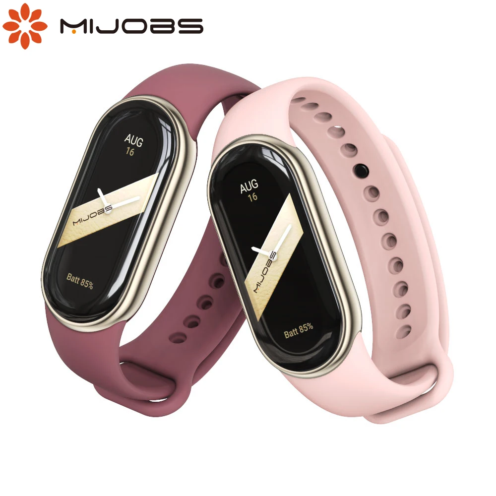 Mi Band 9 Strap Rubber Bracelet for Xiaomi Smart Band 8 NFC Smart Watch Sport Silicone Wrist Band Miband 8 Mi band 9 strap