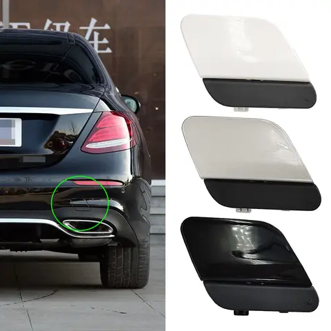 메르세데스 W213 자동차 후방 견인 커버, 범퍼 견인 후크 커버 캡, 벤츠 E 클래스 E260 E300 E350 2038853701 2016-2019 에 적합