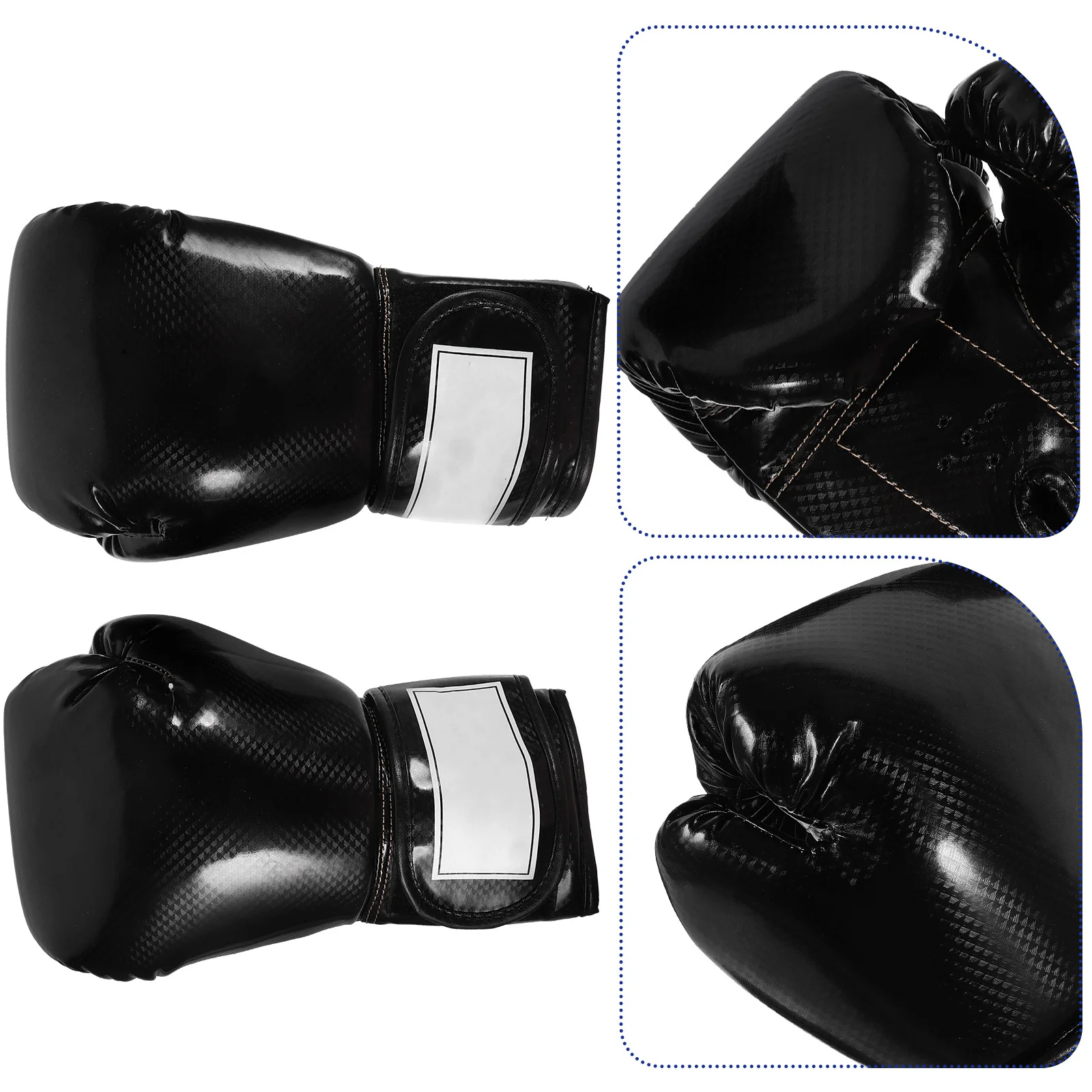 

1Pair Boxing Gloves Professional Sparring Design Shock Absorption for Fighting Training Kickboxing Lightweight Portable