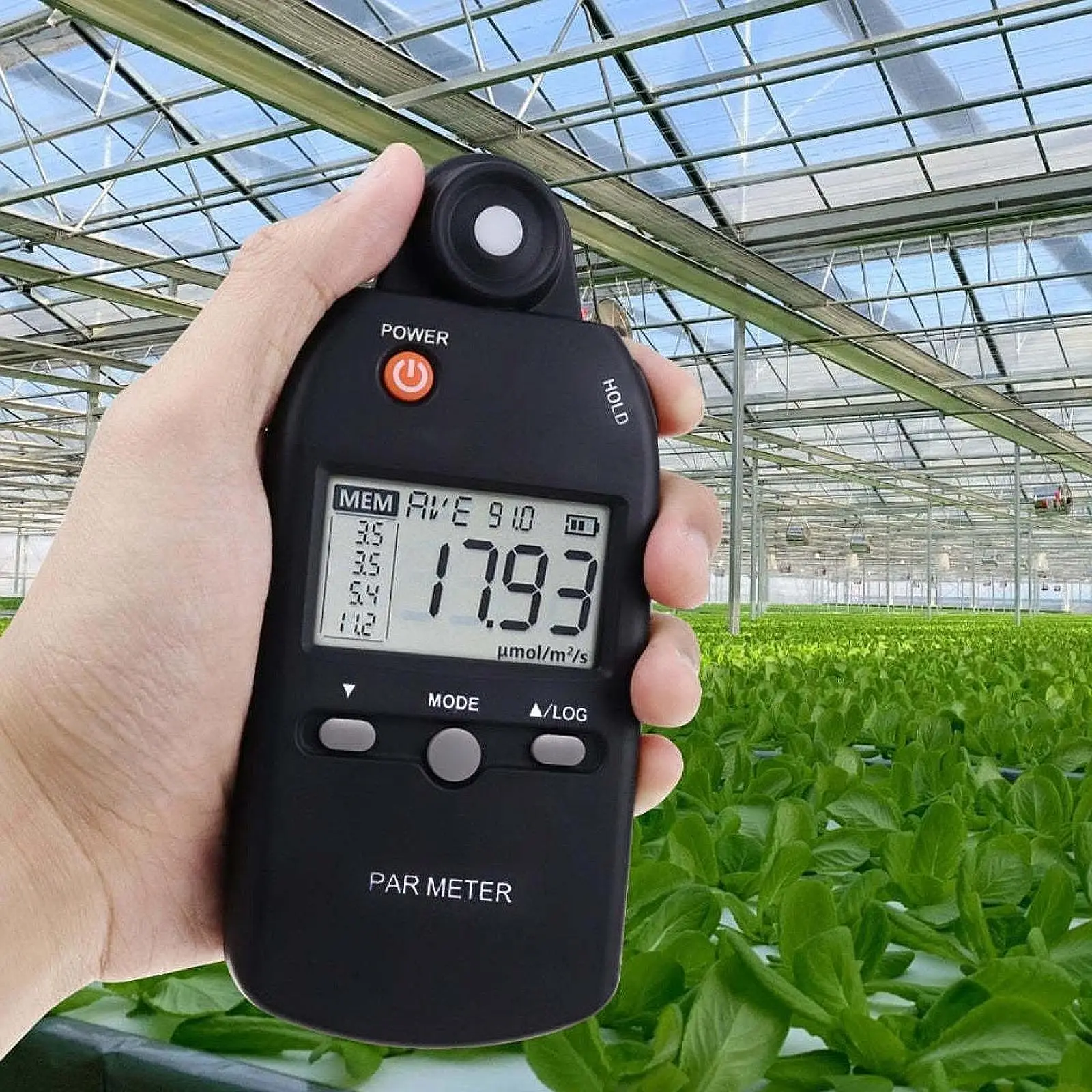 

Professional Par Meter Ppfd Quantum Sensor for Home Indoor Outdoor Gardening