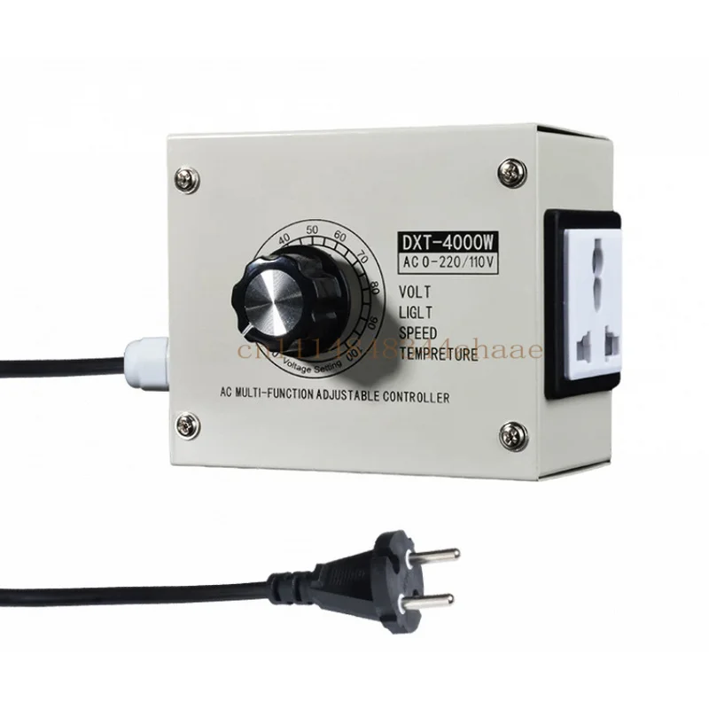 4000W High-power Silicon Controlled Voltage Regulator Dimming Speed /Temperature Regulation  Infinitely Variable