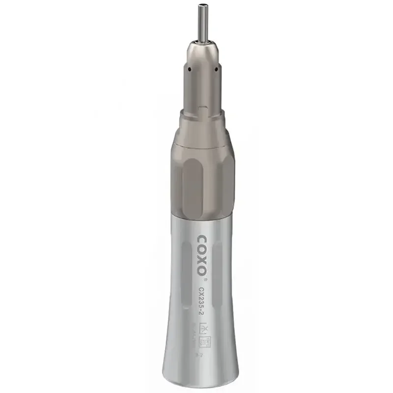 COXO 235-M SET-4 Dental Low Speed Handpiece Set External Water Coolant Contra Angle Air Motor and Straight Handpieces Instrument