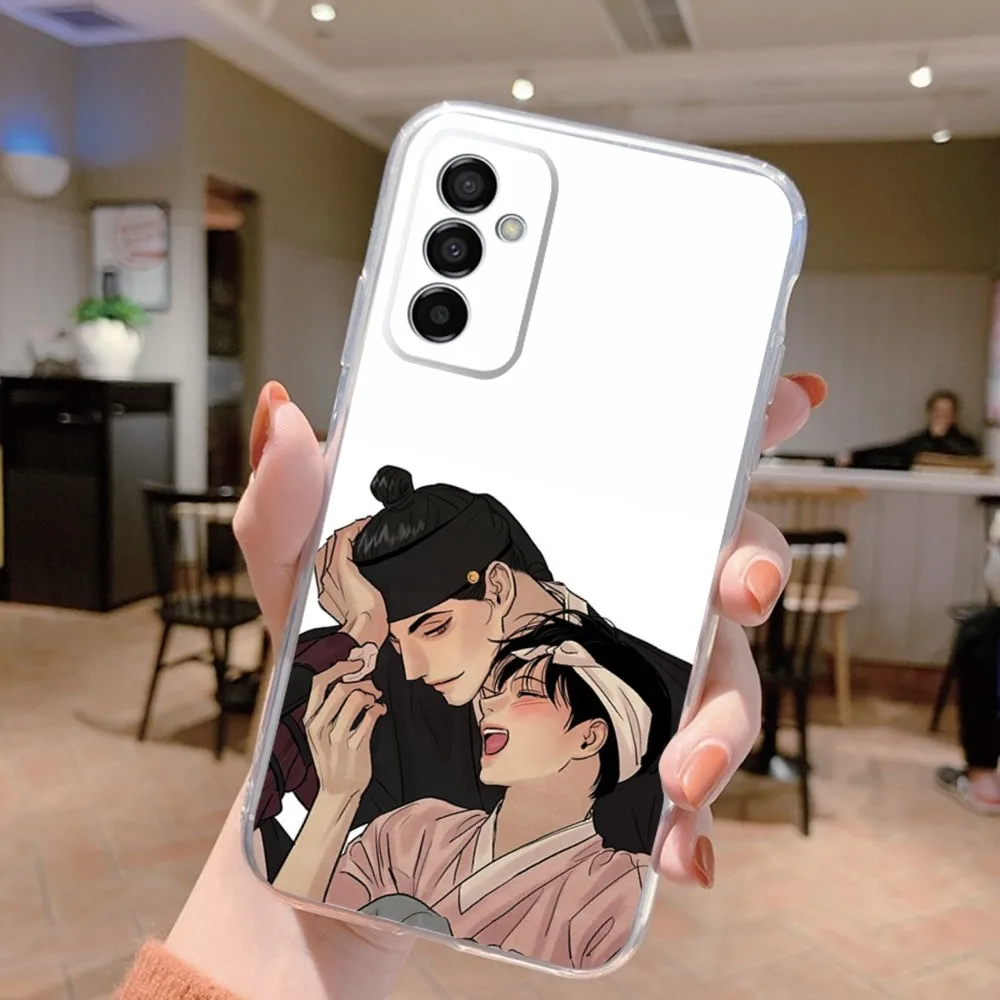 Manga P-Painter Of The Night Phone Case Silicone For Samsung S30,S23,21,22,20 Ultra,FE lite,S10,9,PIus Note20ultra Cover Clear