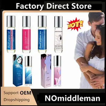 10ml Pheromone Aphrodisiac Woman Body Spray Flirt Attract Girl Scented Water for Men Lubricants Couple Fragrance Liquid