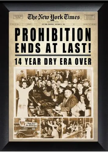 Prohibition Ends after 14 Dry Years 16