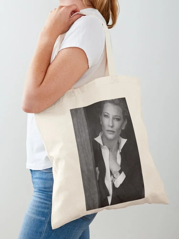 

cate blanchet Tote Bag free delivery bags university shopper bag great bag tote woman