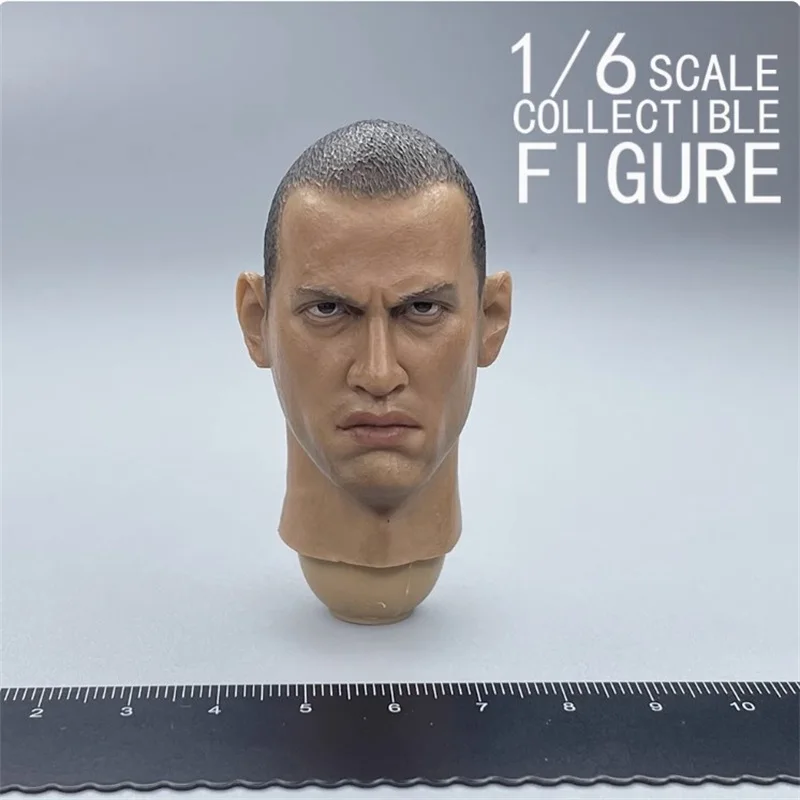 1/6 Male Soldier CD 75 Head Carving Sculpture Model Toy Accessories Fit 12'' Action Figure Body In Stock