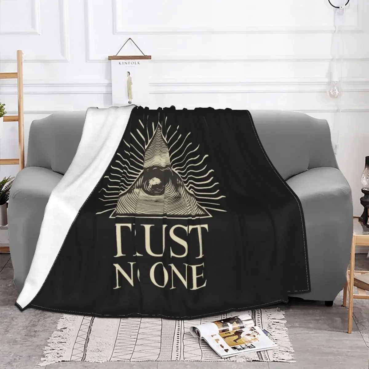 Providence Eye Trust Noone Blanket Amulet Mystery Tarot Wool Throw Blankets Bedding Couch Personalised Lightweight Bedspreads