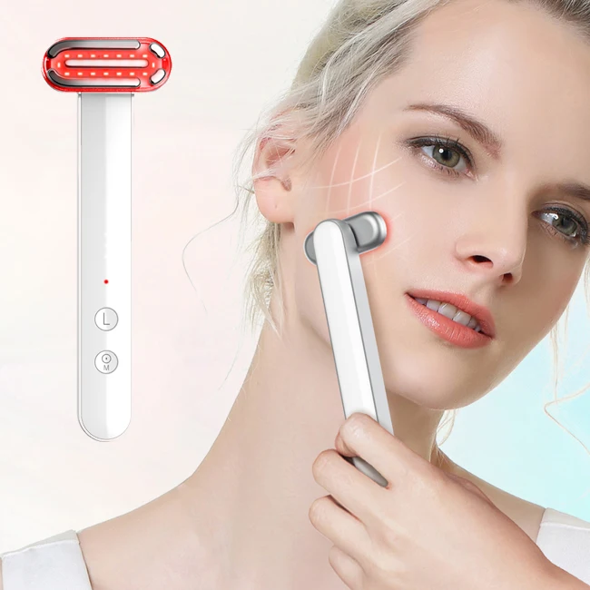 Handheld Tool for Face and Neck Eye Use  Face Massager Tool with 3 Adjutstable Levels of Strength Face Massager Eye Beauty